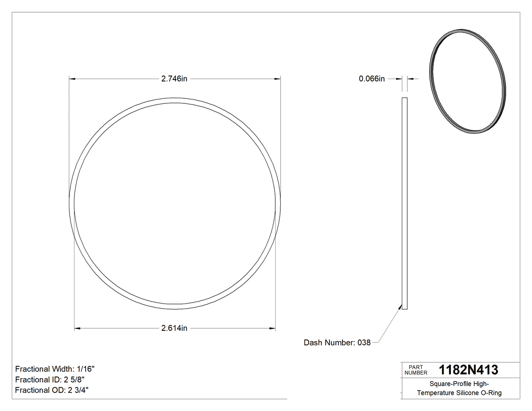 Technical drawing - 1182N413
